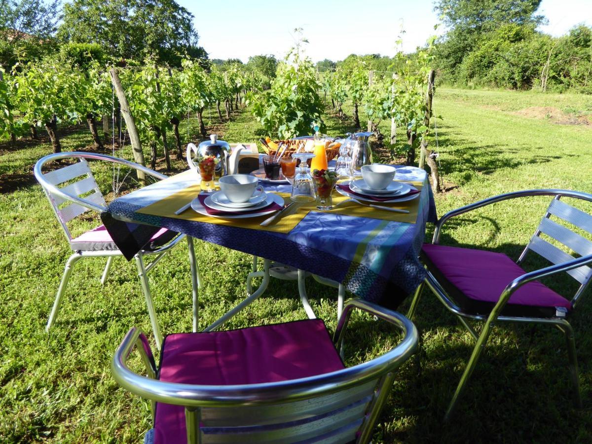 La Vigneraie De Laura Bed & Breakfast Sainte-Colombe  Exterior foto