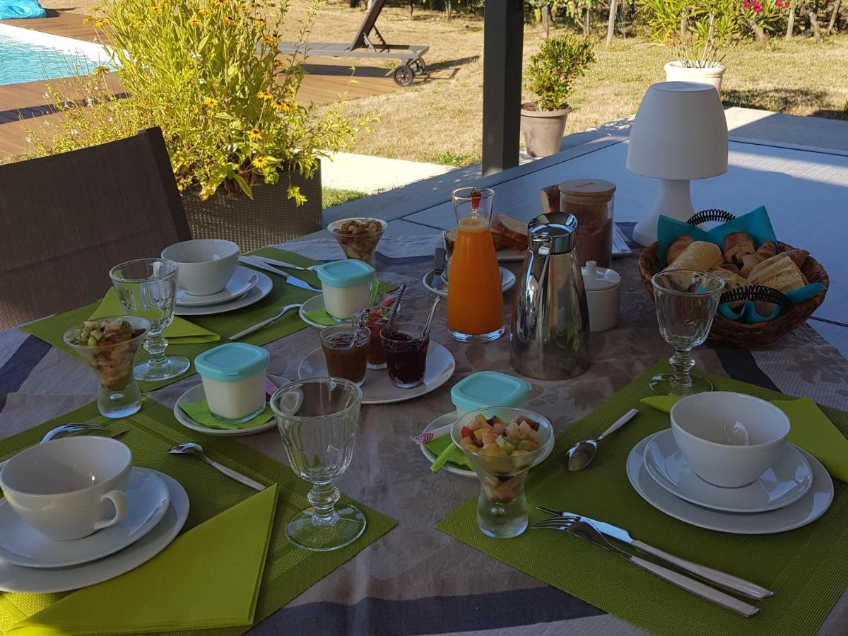 La Vigneraie De Laura Bed & Breakfast Sainte-Colombe  Exterior foto
