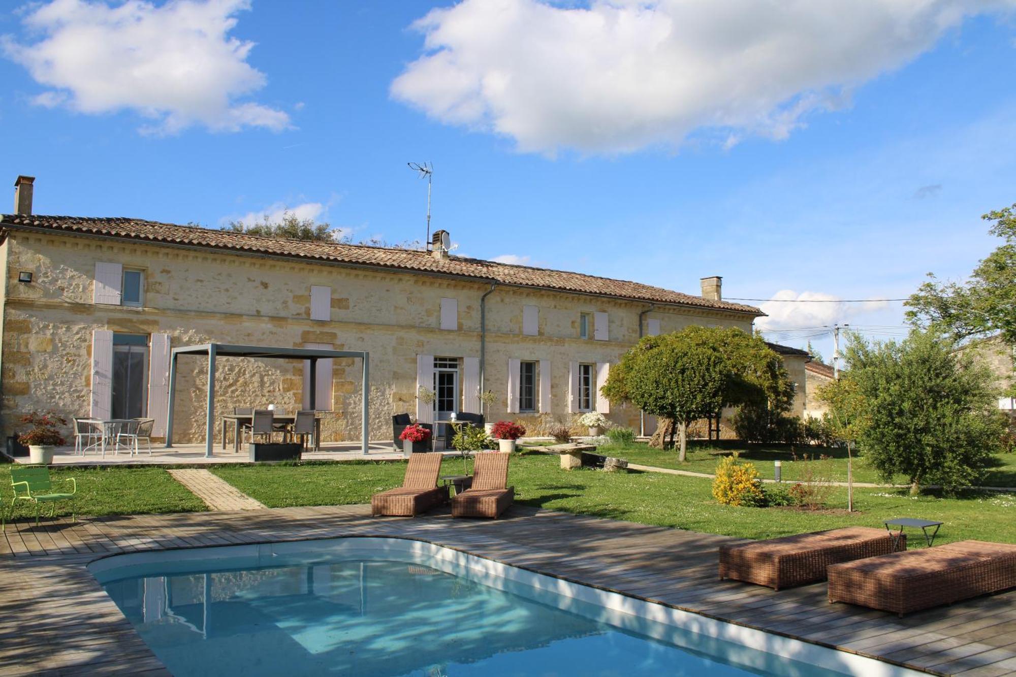 La Vigneraie De Laura Bed & Breakfast Sainte-Colombe  Exterior foto